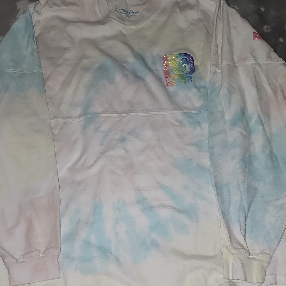 Disney Parks Spirit Jersey in Tye Tie Size Small